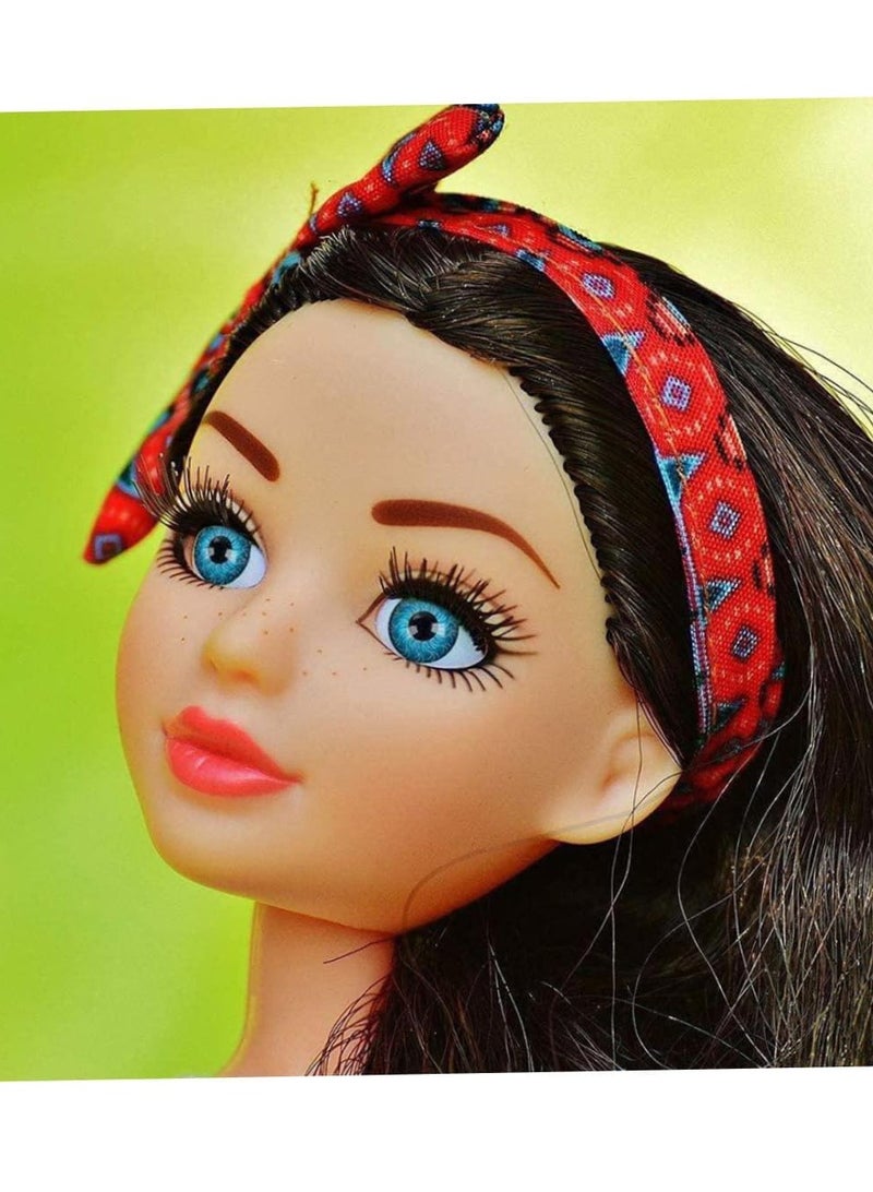 SUNSAR 12mm Doll Eyeballs Half Round Plastic Eyes, Craft Plastic Fake Eyes, 100pcs/box Animal Eyes Doll Eyeballs Plastic Eyes Eyeball for DIY Doll and Craft Making - Image 5