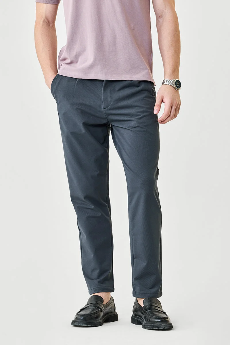 SNITCH Relaxed Fit Stretch Trousers