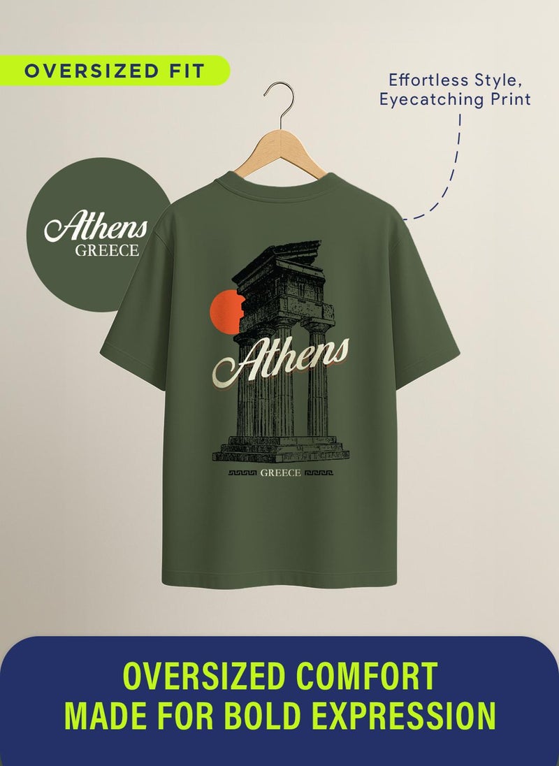 NOBERO Men Oversized Graphic Printed T-shirt - Image 5
