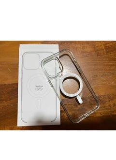 Magnetic Magnetic mobile phone case (iPhone 13), compatible with MagSafe, thin transparent mobile phone cover, shockproof, made of thermoplastic polyurethane  - Image 2