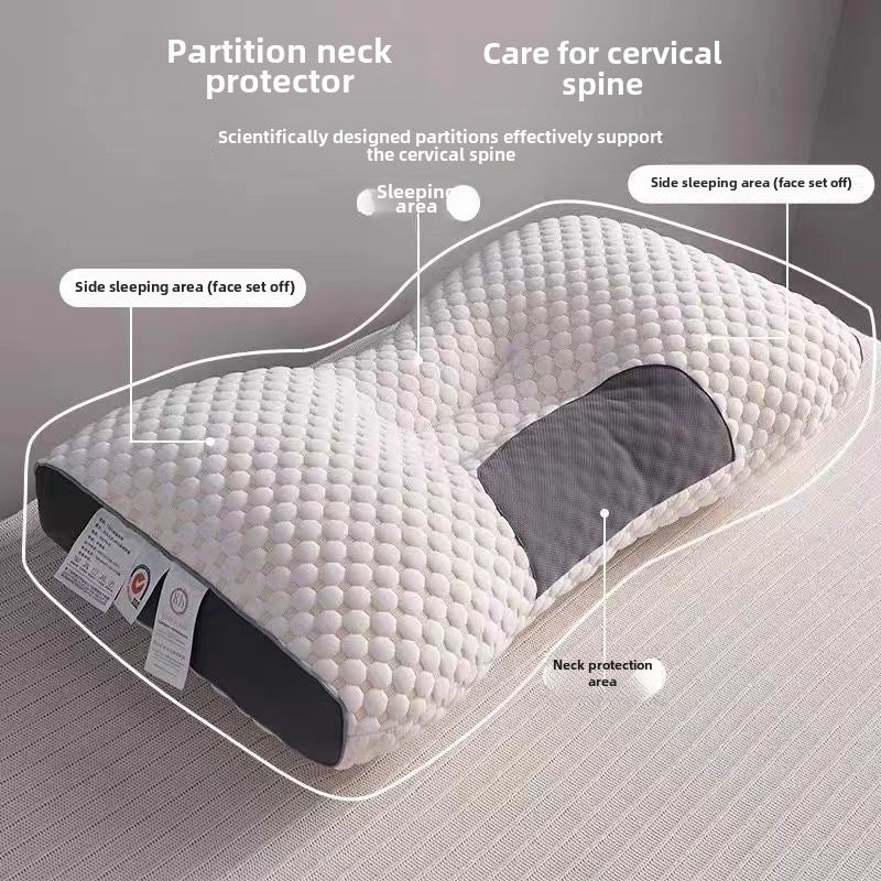 Generic Knitted Cotton Massage Neck Pillow Core SPA knitted cotton massage neck pillow 
