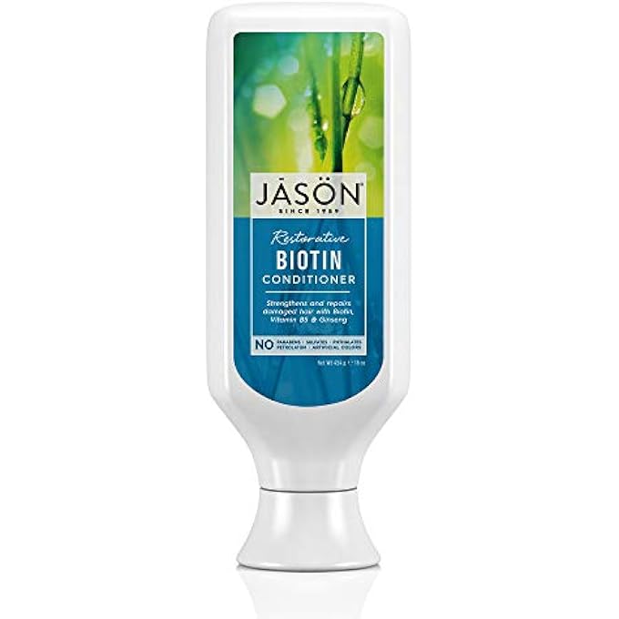Jason RESTORATIVE BIOTIN CONDITIONER, 16 OUNCE BOTTLE - Image 1