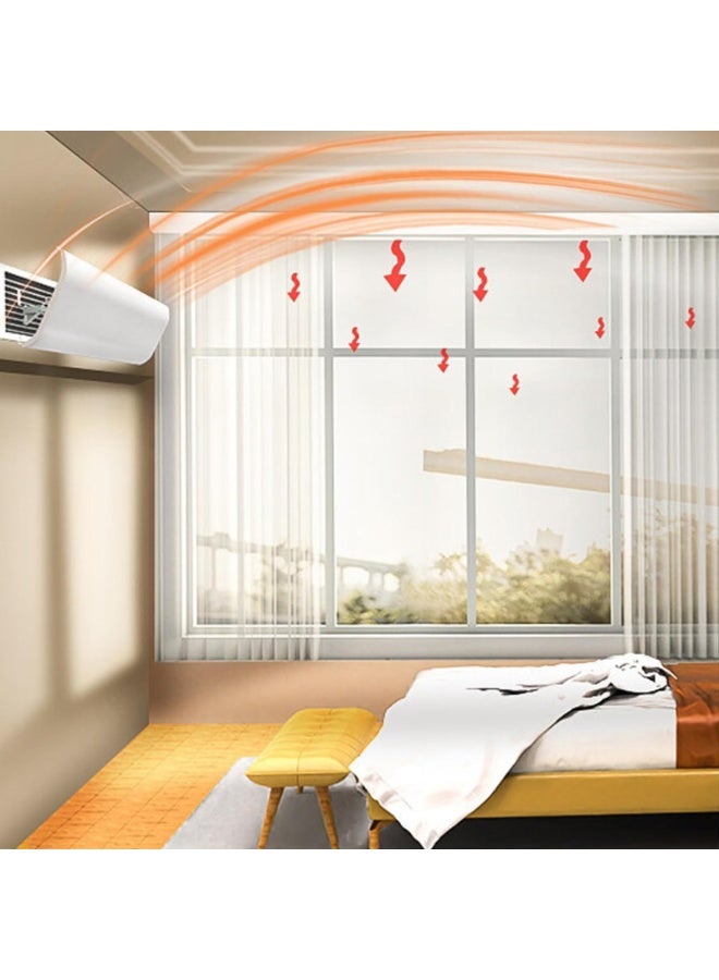 Air Conditioning Wind Deflector Central Air Conditioning Windshield Anti-Direct Blow Baffle - Home, Bedroom, Living Room, Office, Four Seasons Universal (60cm) - Image 2