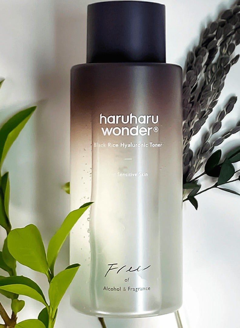 HARUHARU haruharu wonder Black Rice Hyaluronic Toner Free of Alcohol Fragrance (150ml) - Image 1
