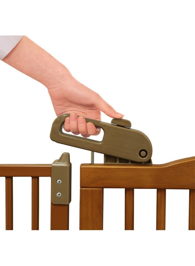 Richell Tall One-Touch Gate II Extension, Autumn Matte, (94356) - Image 5