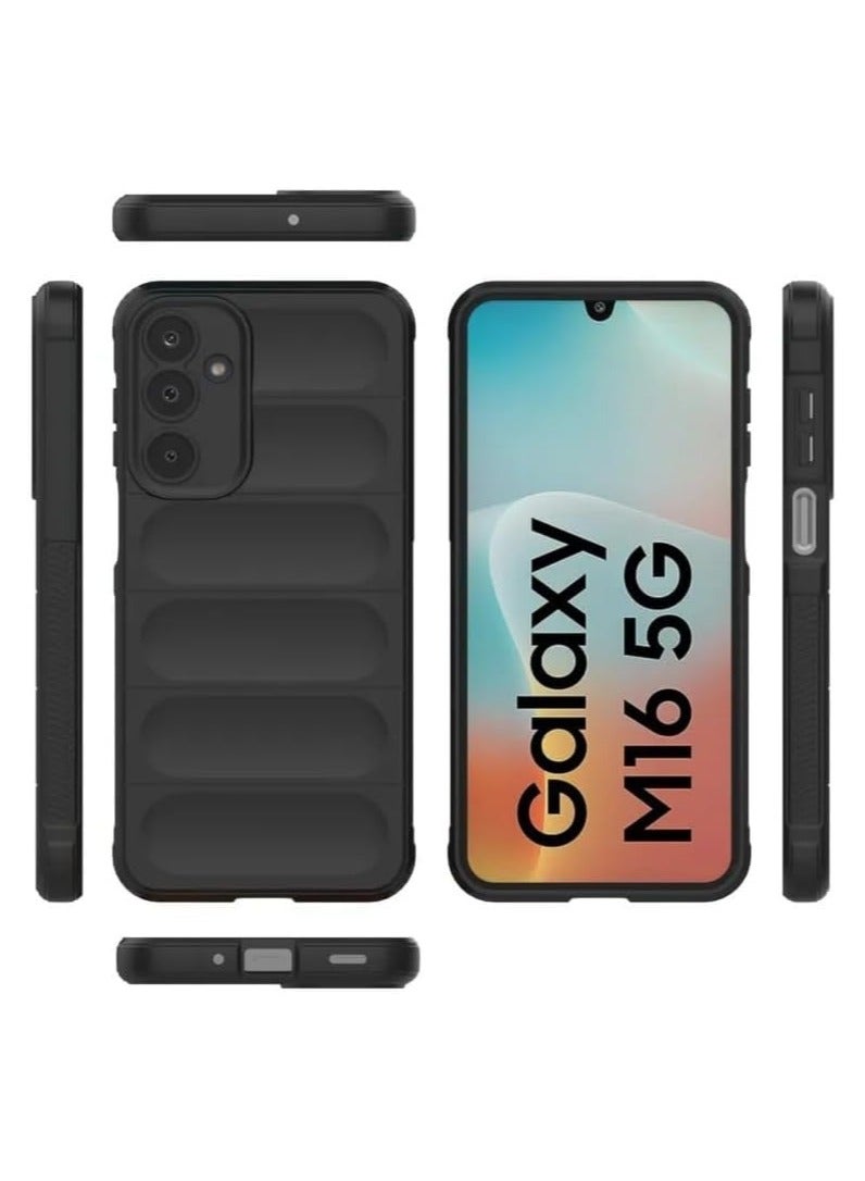 عام "حافظة سامسونج جالاكسي M16 5G السيليكون السائل - بحماية كاملة للعدسة، بطانة مايكروفايبر مقاومة للخدوش، وغطاء مطاطي مضاد للصدمات" - Image 5