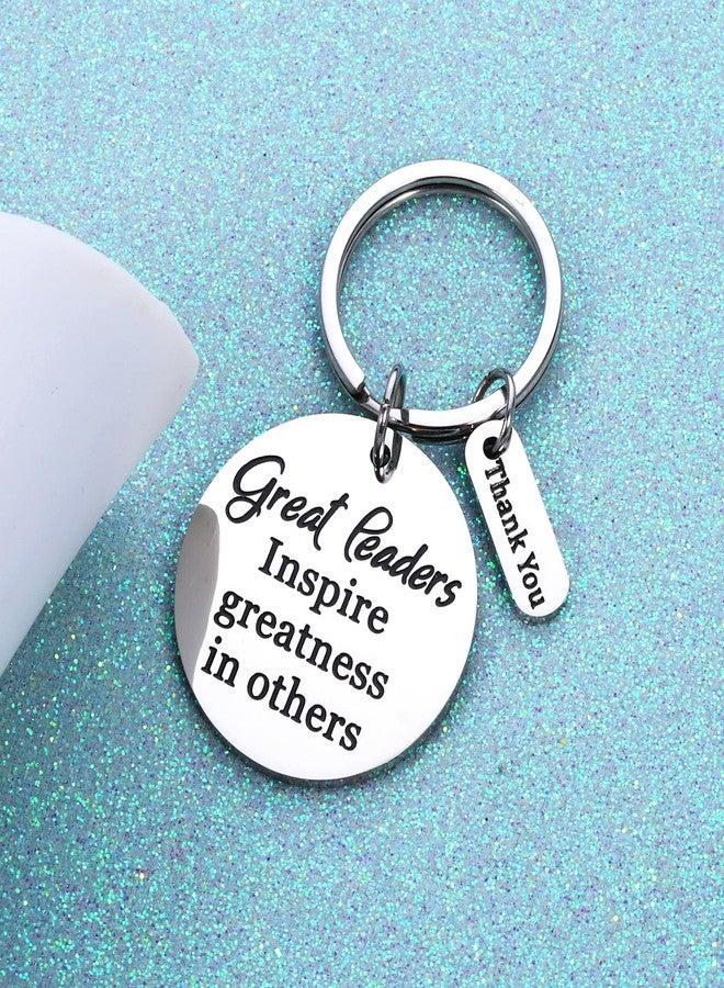 NUBARKO Leaders Appreciation Gifts Keychain for Boss Coworker Office Bosses Day Gifts for Women Men Leader Mentor Coach Supervisor Retirement Birthday Manager Christmas Giftss Stocking Stuffers for Women Men - Image 3