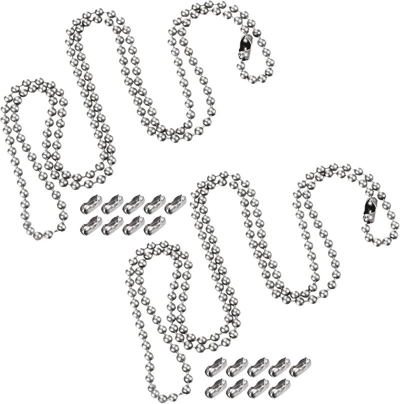 سلسلة سحب مروحة سقف من الحديد المجلفن بطول 3 أمتار مع موصلات مطابقة - Image 1