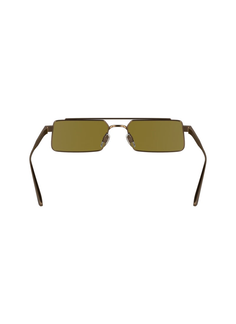 CALVIN KLEIN - FULL RIM METAL METAL CALVIN KLEIN SUN CK24111S 5518 (771) MATTE AMBER GOLD - Image 1