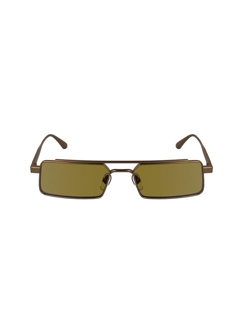 CALVIN KLEIN - FULL RIM METAL METAL CALVIN KLEIN SUN CK24111S 5518 (771) MATTE AMBER GOLD - Image 1