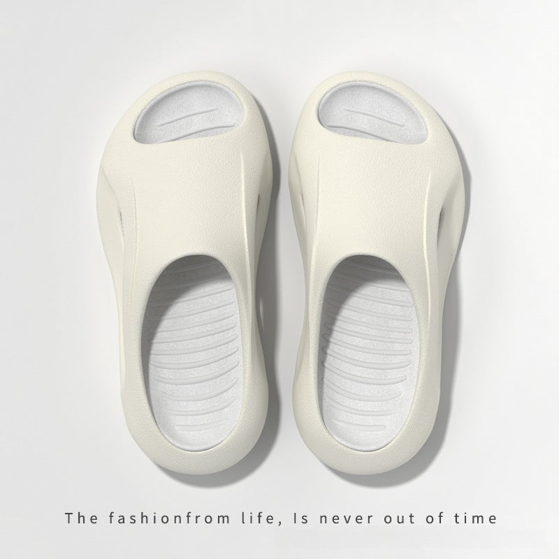 2024 Crescent Sports Slippers Non-Slip EVA Unisex Black + Black - Image 2