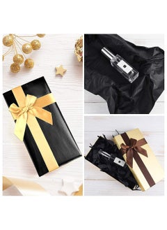 HomarKet 50 Sheets Tissue Paper 50x75 cm Gift Wrap Paper Bulk Art Tissue Gift Wrapping Accessory Paper for Graduation Birthday Party Decor Black  - Image 3