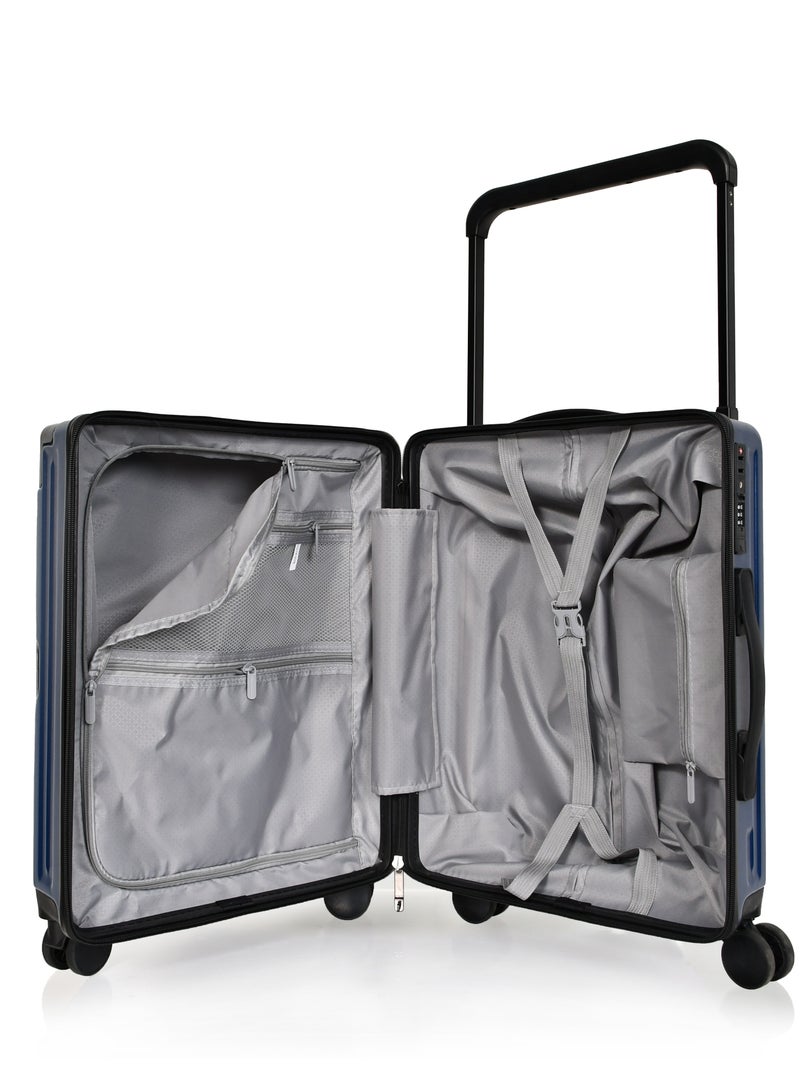 MORANO Lightweight modern Morano travel bag made of hard ABS material Blue Size: 37 cm*22 cm*48 cm - Image 5
