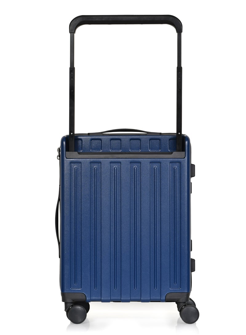 MORANO Lightweight modern Morano travel bag made of hard ABS material Blue Size: 37 cm*22 cm*48 cm - Image 4