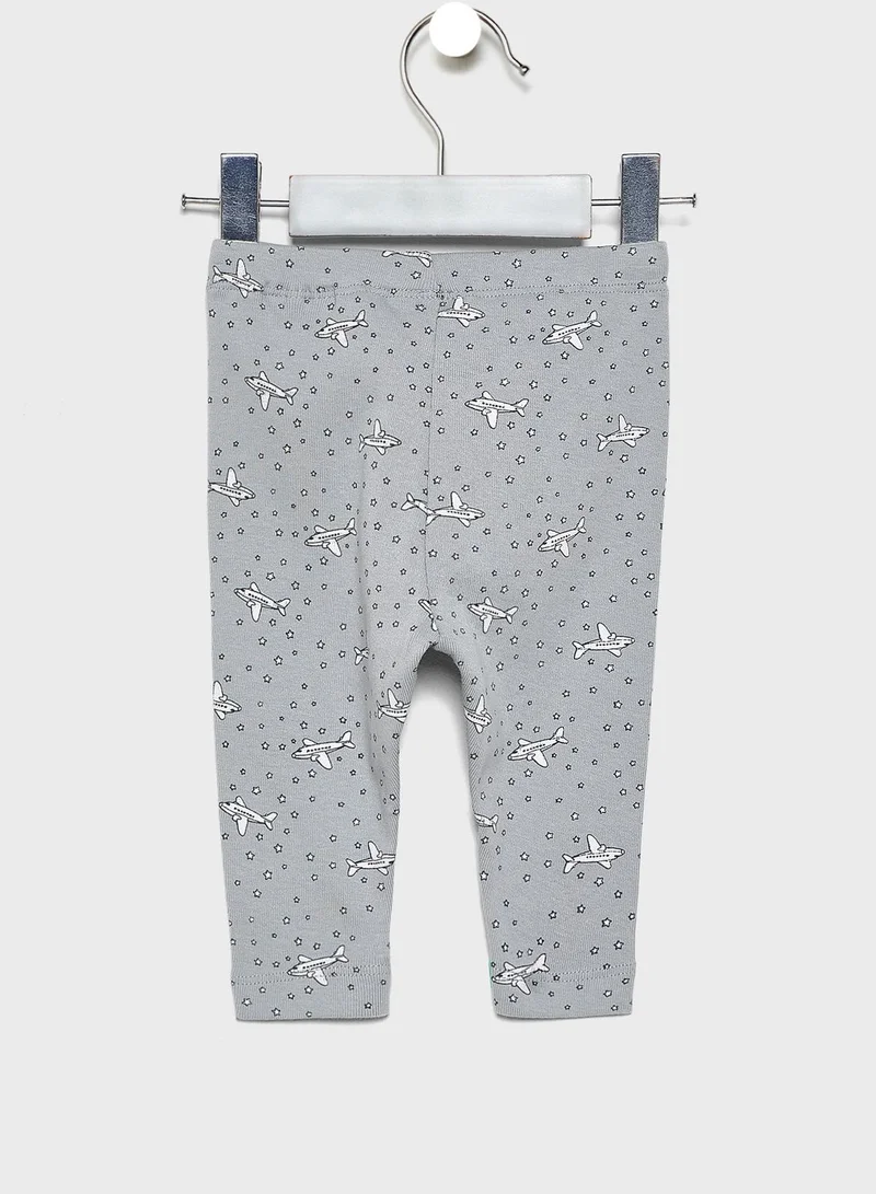 Wheat Infant Airplane Leggings