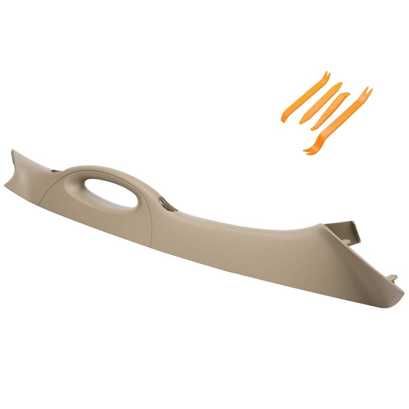 Gagsu A Pillar Interior Trim Handle Right Passenger Side Compatible with Ford F150 F150 Lincoln Mark LT A Pillar Grab Handle Assist Panel 4L3Z1503598AAC Right Passenger Side Beige