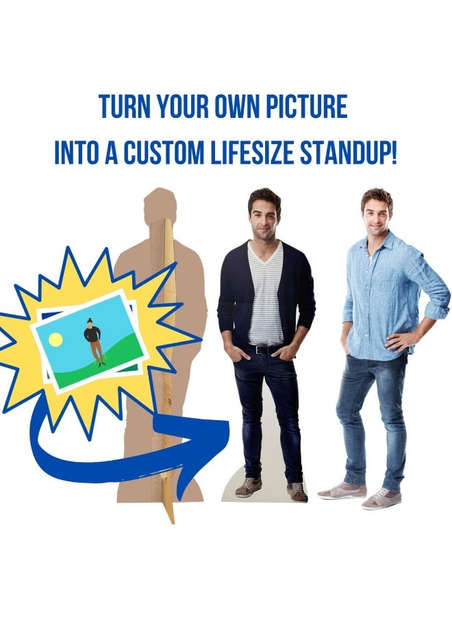 Home Trove Personalized High Resolution Stand Up Custom Cutout  - Image 2