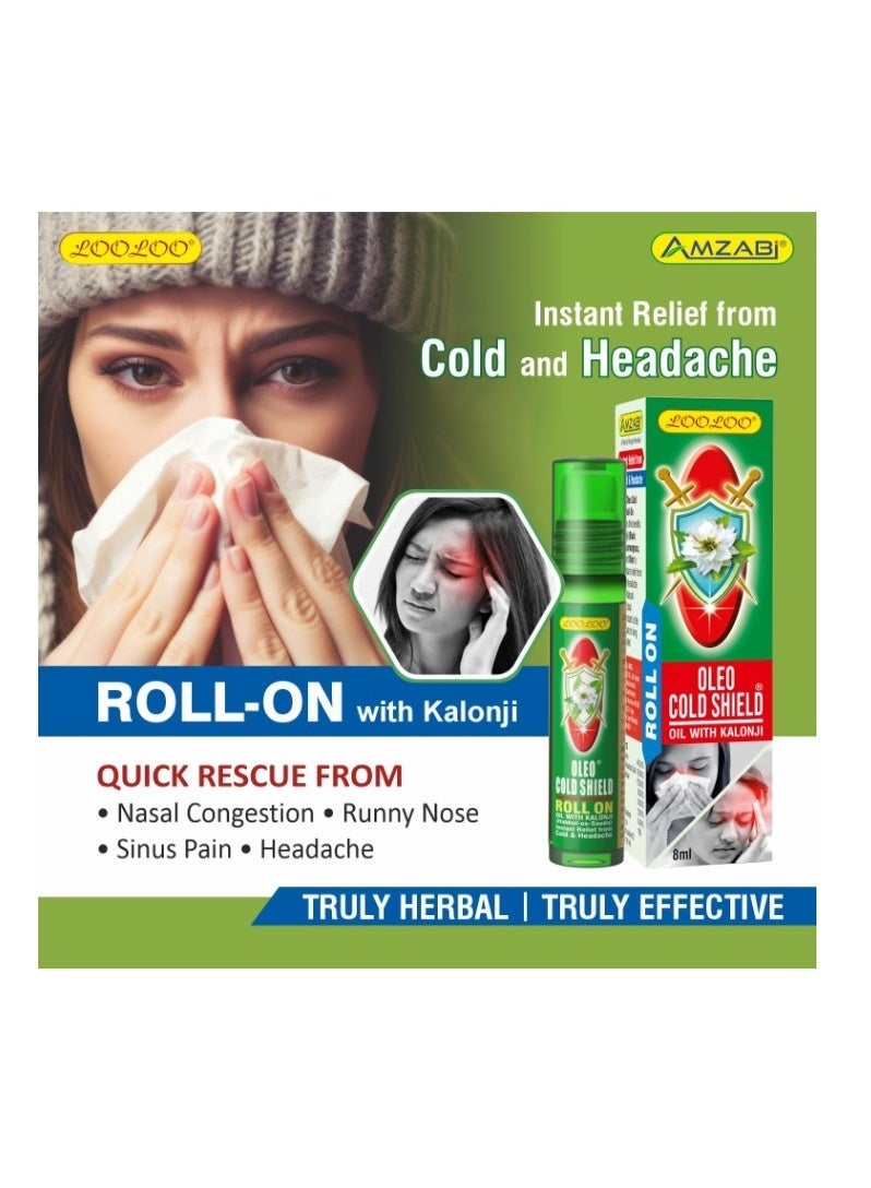 LooLoo Oleo Cold Shield Oil With Kalonji - 8ml - Image 4