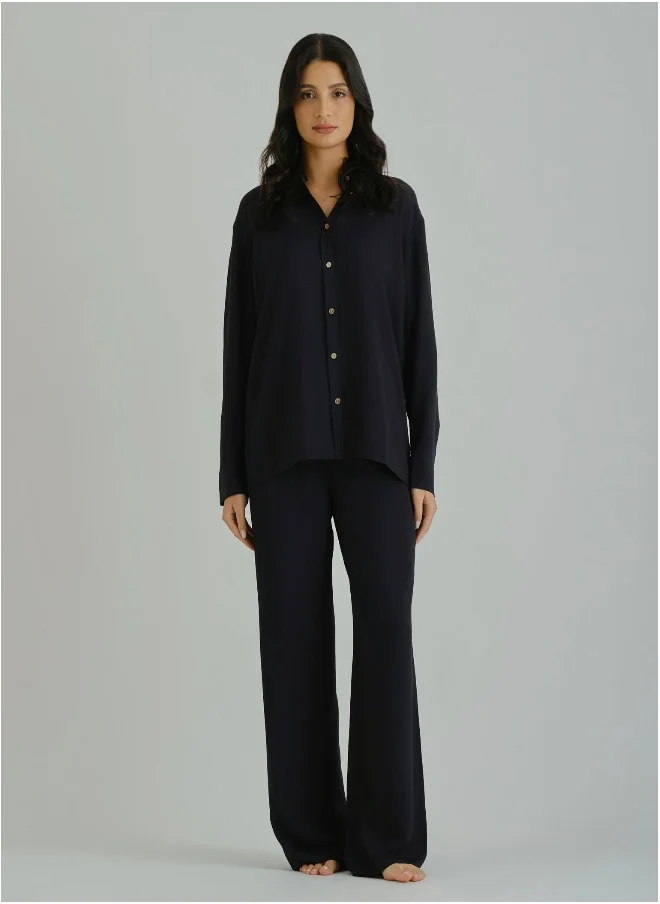 GANT Gant Ramadan Collection  Women's Black Blouse