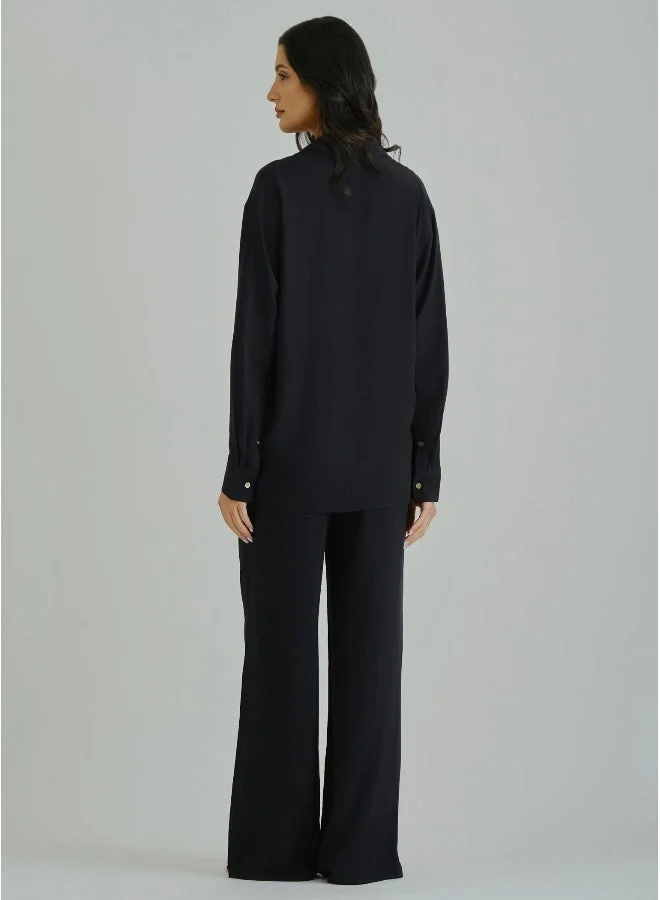 GANT  Gant Ramadan Collection  Women's Black Blouse for Women | Best Price UAE