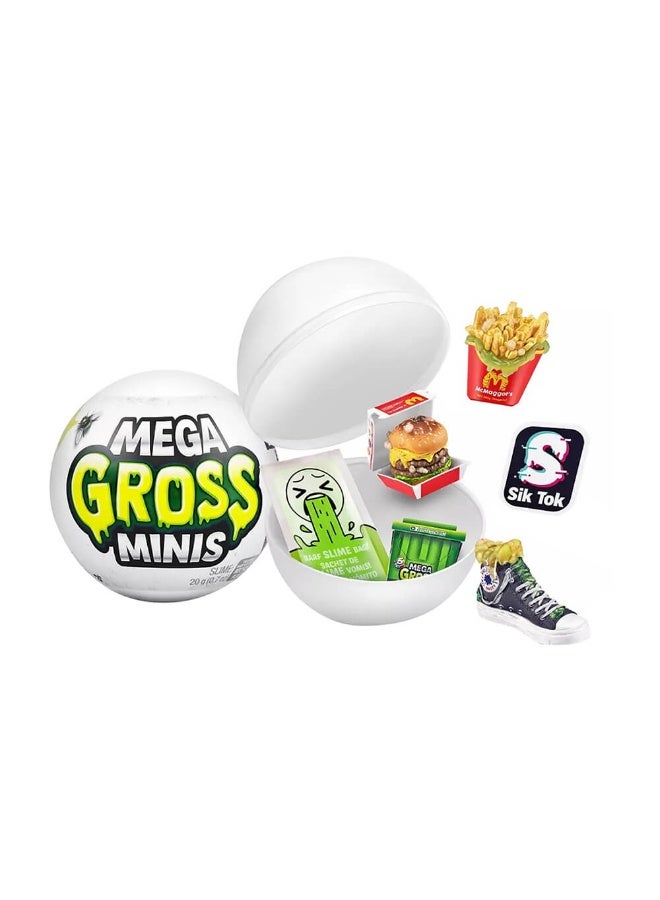 5 Surprise Mega Gross Minis Slime Capsule - Image 1