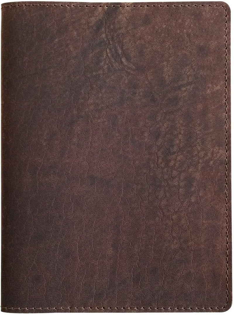 Fan&Ran Leather Cover for A5 Journals, 6.7"x9", Bourbon Brown - Image 2