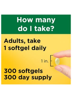 Nature Made Vitamin E 180 Mg 400 Iu Dlalpha Dietary Supplement For Antioxidant Support 300 Softgels 300 Day Supply  - Image 4