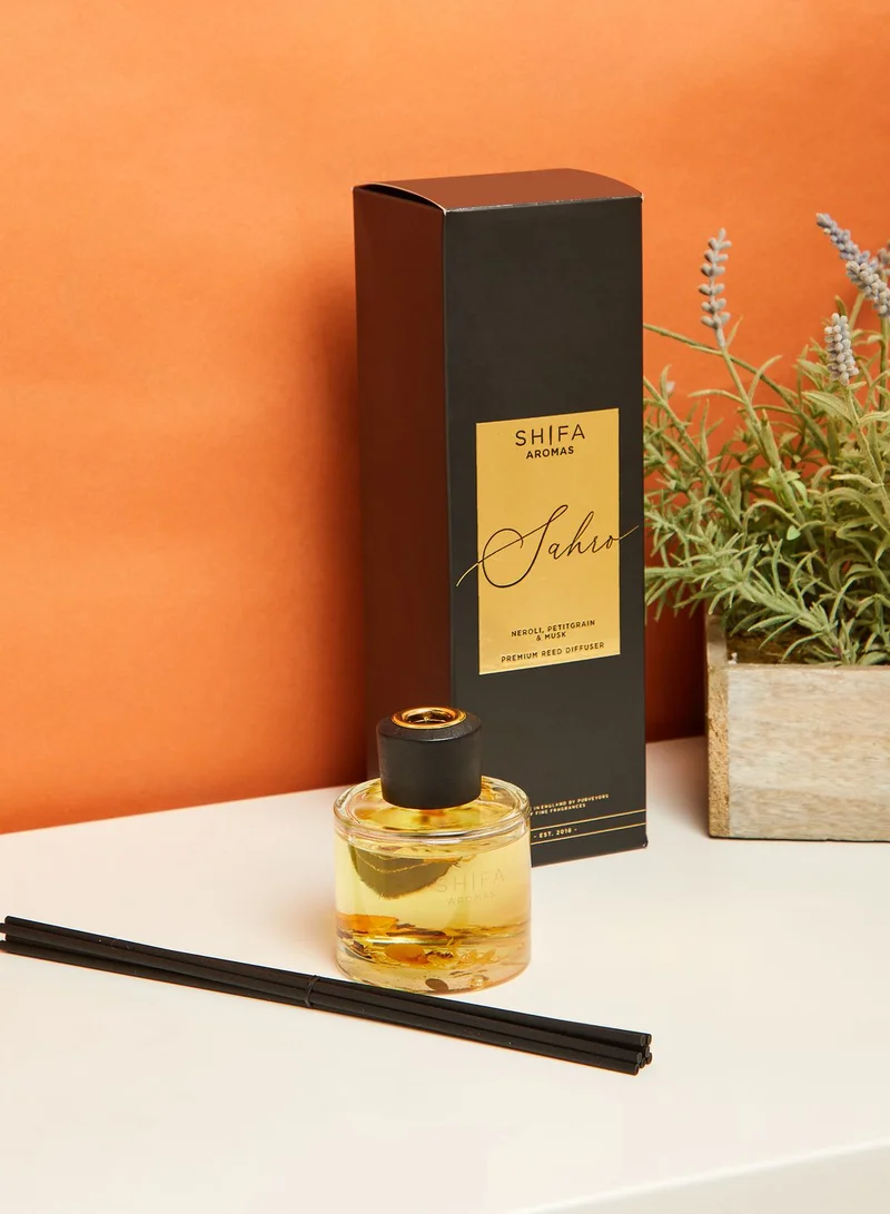 Shifa Aromas Neroli, Petit Grain & Musk Premium Reed Diffuser 100ml