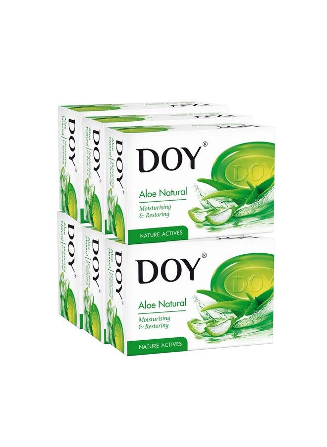 Doy Aloe Natural Soap 125 G (Pack Of 6) - Image 2