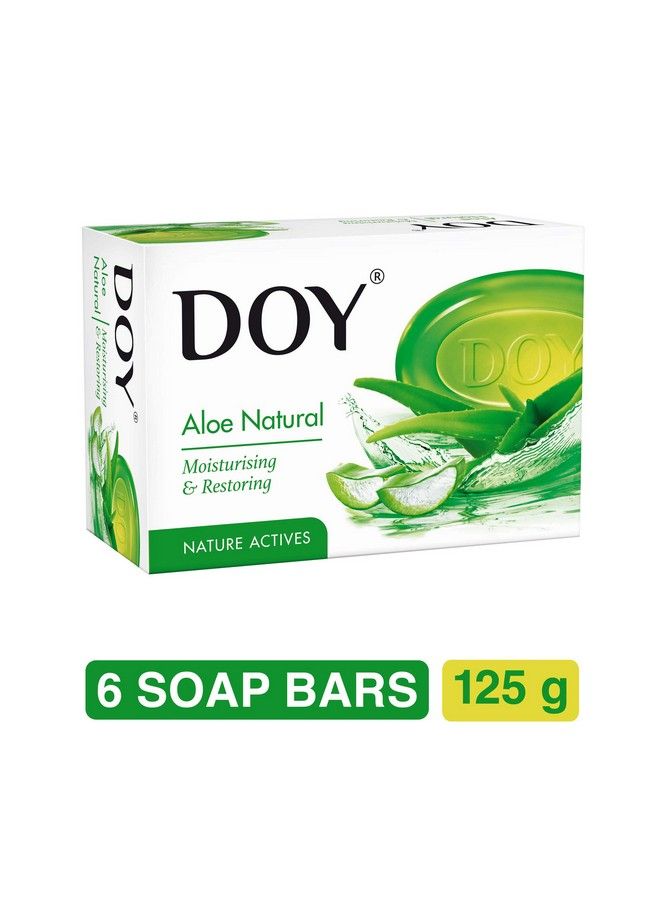 Doy Aloe Natural Soap 125 G (Pack Of 6) - Image 3