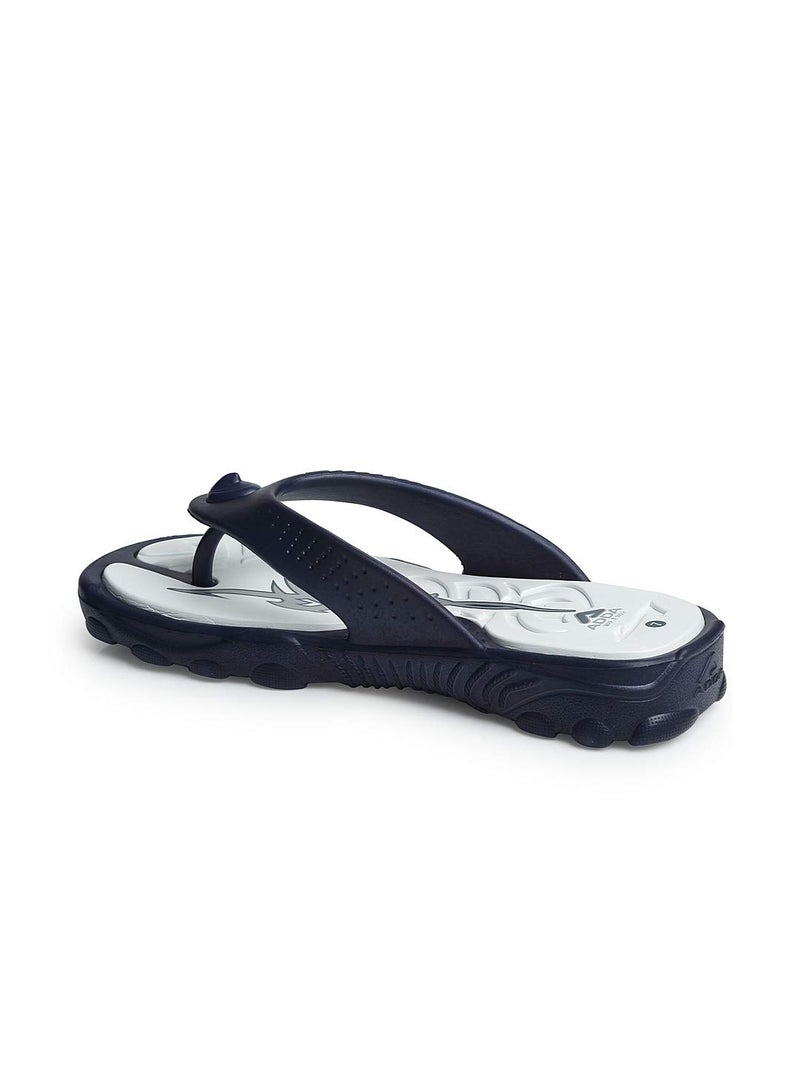 ADDA (LABEL) Tm-Ninja || Shock Absorbent Eva Sole || Skid Resistant || Lightweight || Soft And Comfortable Washable Footbed || Outdoor Slipper || Special Soft || Thong Slipper For Men, 9 UK - Image 4