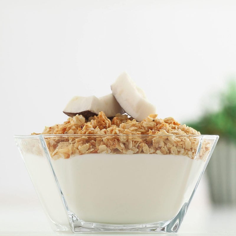 LAV Glass Serving Bowls Set of 6  10 oz Small Bowls for Desserts Fruit and Ice Cream  10 oz Capacity - Image 4