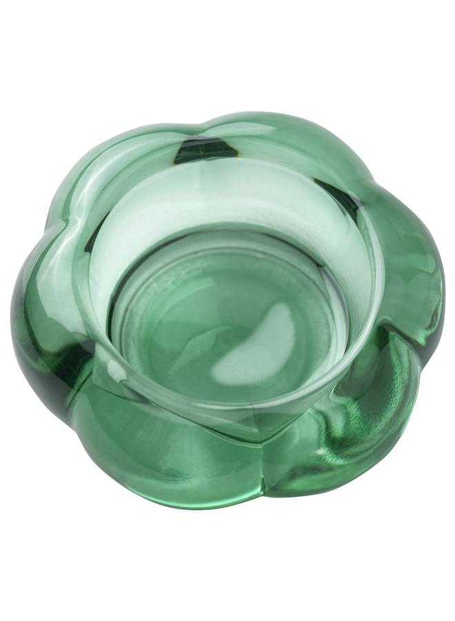 Zaboon Tealight Holder, Green, 3 Cm - Image 1