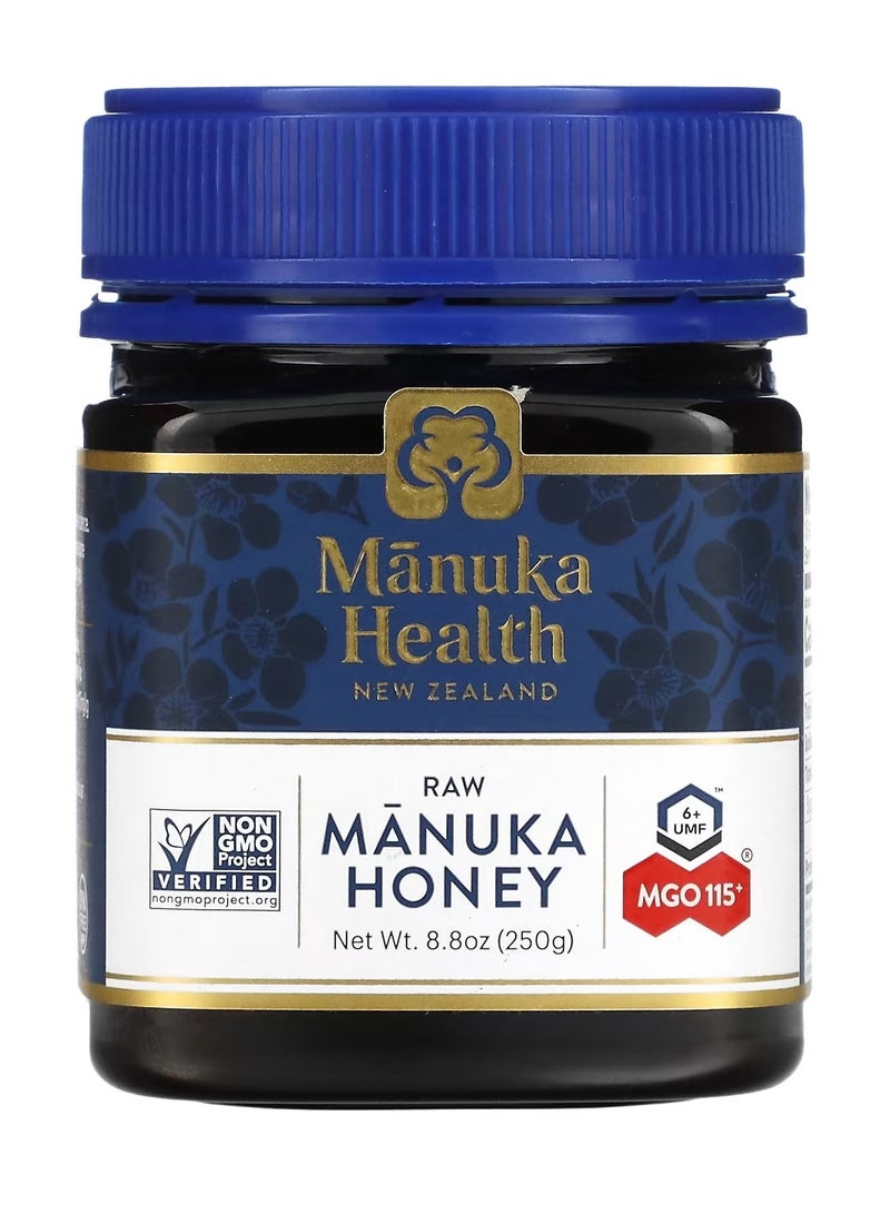 Manuka health Raw Umf 6+ Mgo 115+ 8.8 Oz 250 G - Image 1