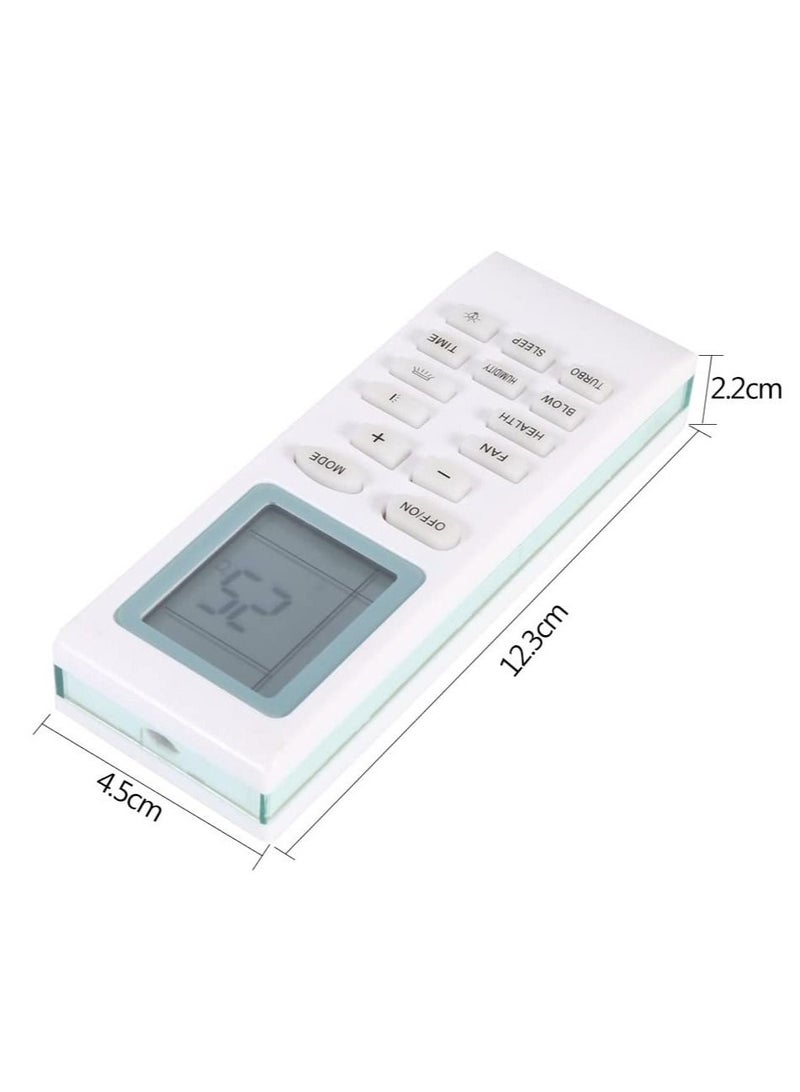 Remote Control, Air Conditioner Remote Control Portable Clock Timer Function for Gree YBOF for Household for Office for Hotel - Image 2