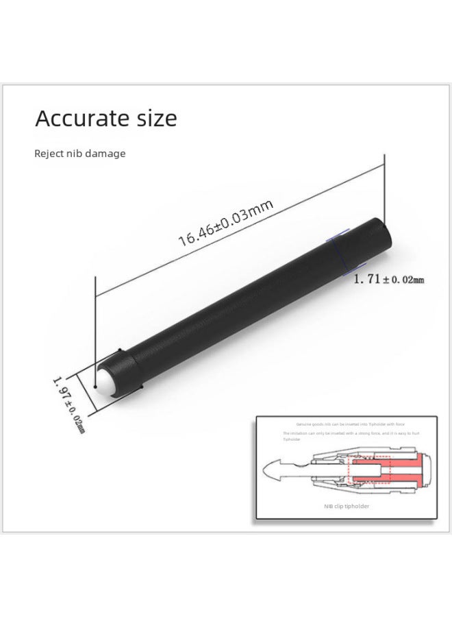 Loquat Suitable For Microsoft Stylus Refill Surface Pen Pro 5th Generation Original Touch HB +2H + H Refill Set-Color:A Set Of 3 【HB Refills】】  - Image 4