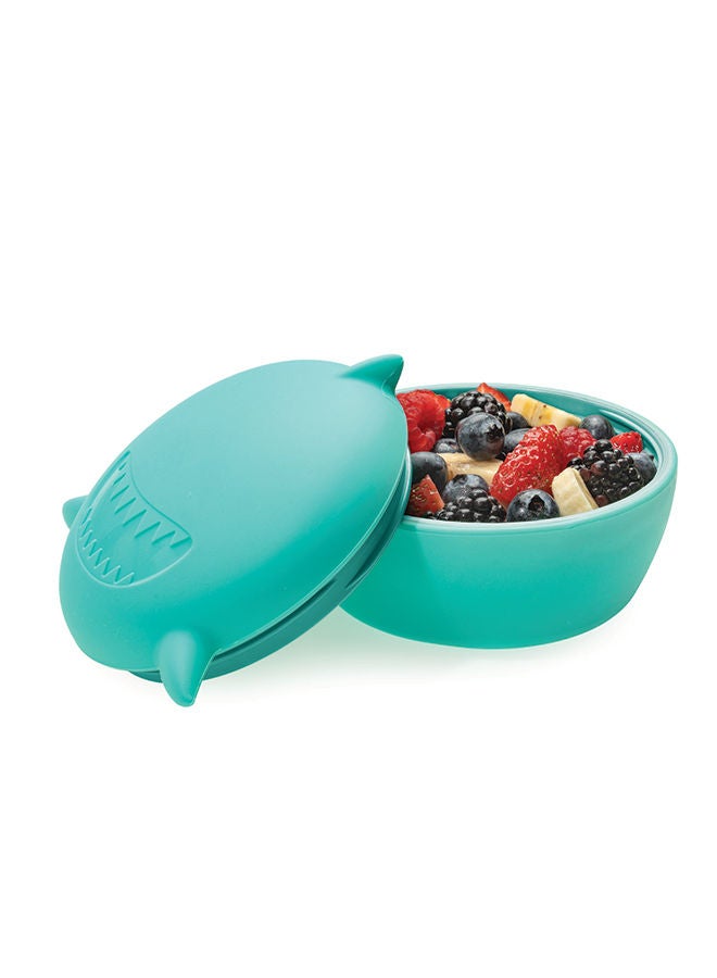 melii Silicone Shark Bowl With Lid 350 Ml - Image 5