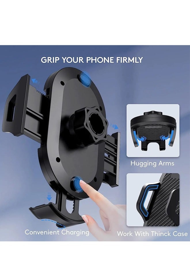 CALUS - Calus B208 Magnetic Sunction Car Holder Car Phone Mount Clip Strong Absorption With Automatic Tightening Holder Bracket Stand Black - Image 1