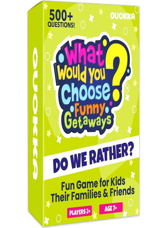 QUOKKA Card Game Funny Getaways for Adults - Image 1