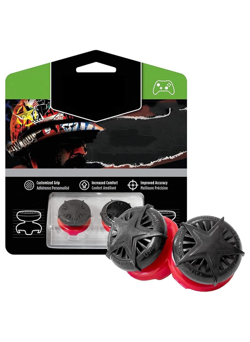 KASTWAVE Performance Thumbsticks for Xbox One and fot Xbox Series X, 2 High-Rise, Convex - Image 1