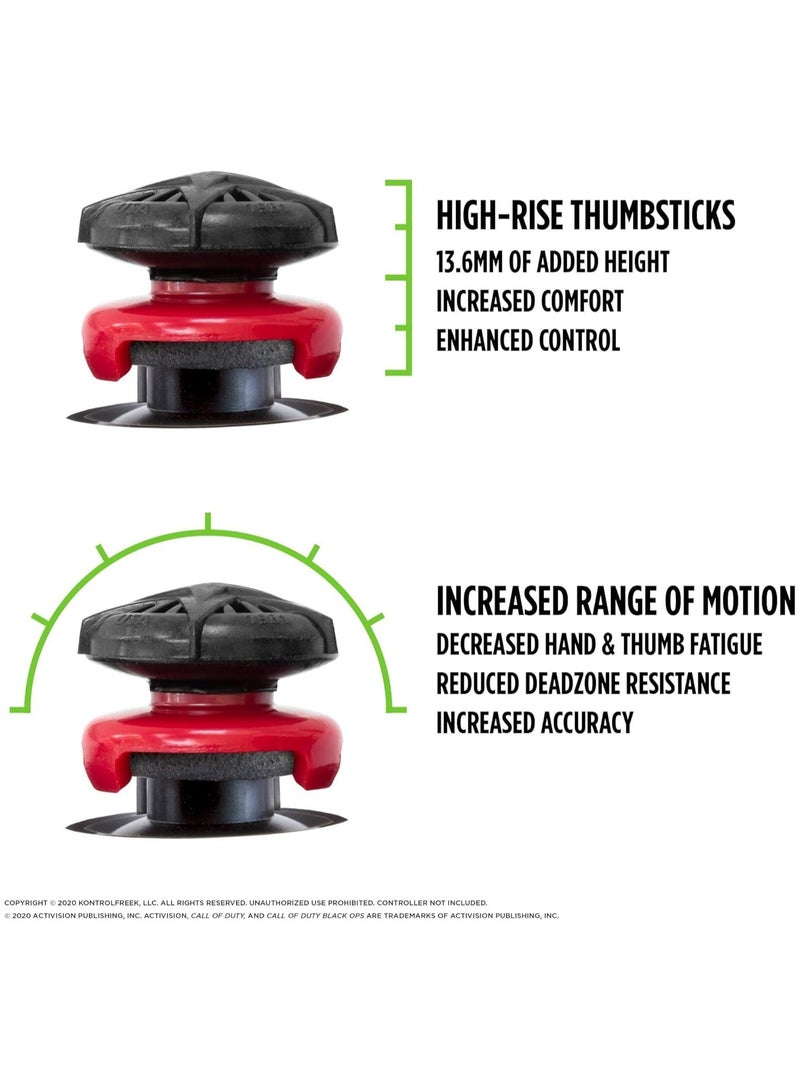 KASTWAVE Performance Thumbsticks for Xbox One and fot Xbox Series X, 2 High-Rise, Convex - Image 5