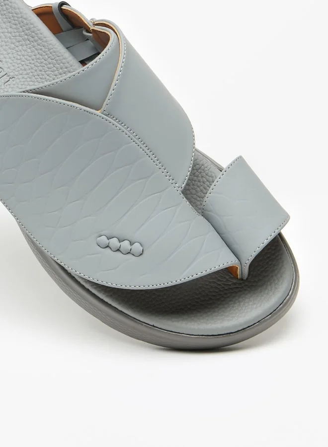 Le Confort Men's Textured Slip-On Arabic Sandals