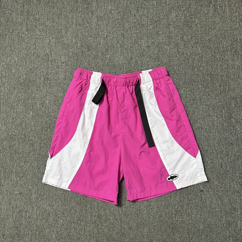 Corteiz New Badge Logo Contrast Color Charge Clothes Thin Jacket Sports Shorts Men'S And Women'S Loose Casual Suit - Image 1