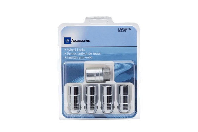GM Accessories 09599493 Wheel Lock Kit in Chrome - Image 2