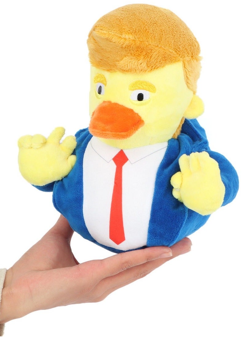 null - Trump Duck Plush Toy | Creative and Quirky Cute Home Decoration Lightweight Adorable, Perfect for Gifting Collecting(20*22*24cm） - Image 1