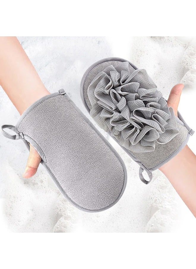 Sysmie 2 Packs Bath Sponge,Sponge Loofah Body Scrubber,Shower Pouf Cleaning Loofah Sponge,Shower Use Sponge for Body Wash Bathroom Men Women…  - Image 1
