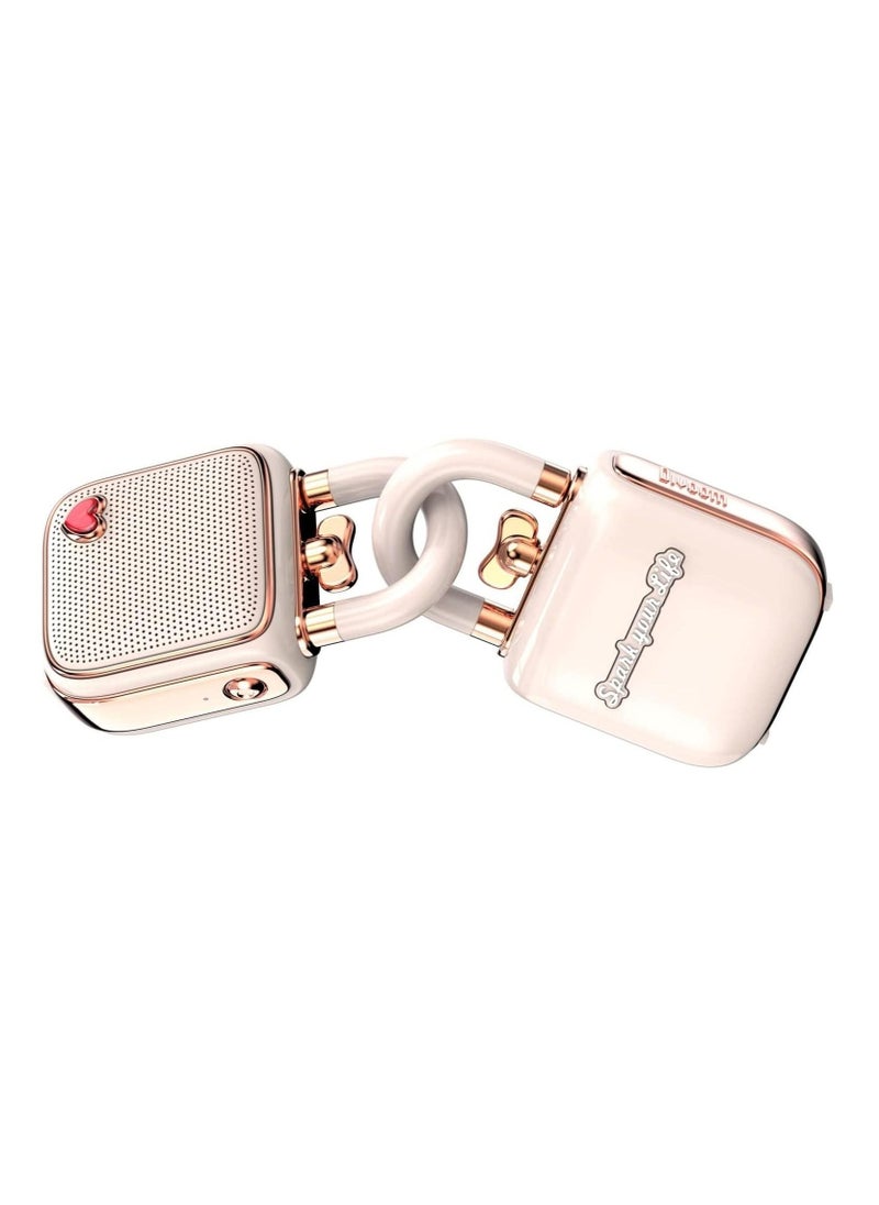 Divoom Divooom LoveLock Bluetooth Speaker - Pink  - Image 3
