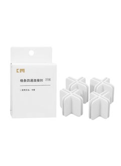 Creative Plastic Drawer Dividers Adjustable Partition ClipsFour-way connecting buckle Four-way connecting buckle