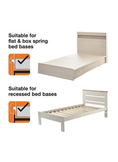 dreambaby Nicole Bed Guard Rail for Toddlers, Extra Wide - Grey  - Image 3