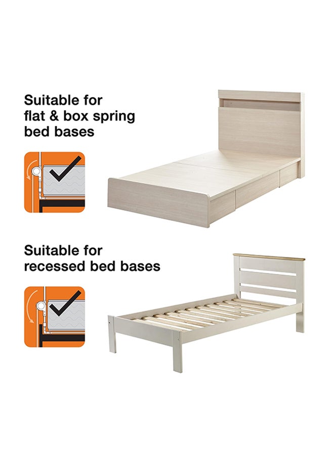 dreambaby - Nicole Bed Guard Rail for Toddlers, Extra Wide - Grey - Image 1